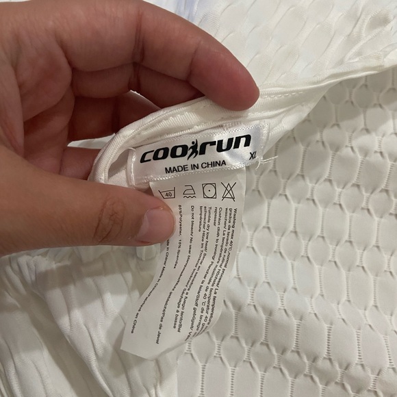 White Jumpsuit One Piece Teddy Workout Outfit Textured Lift - Picture 7 of 10